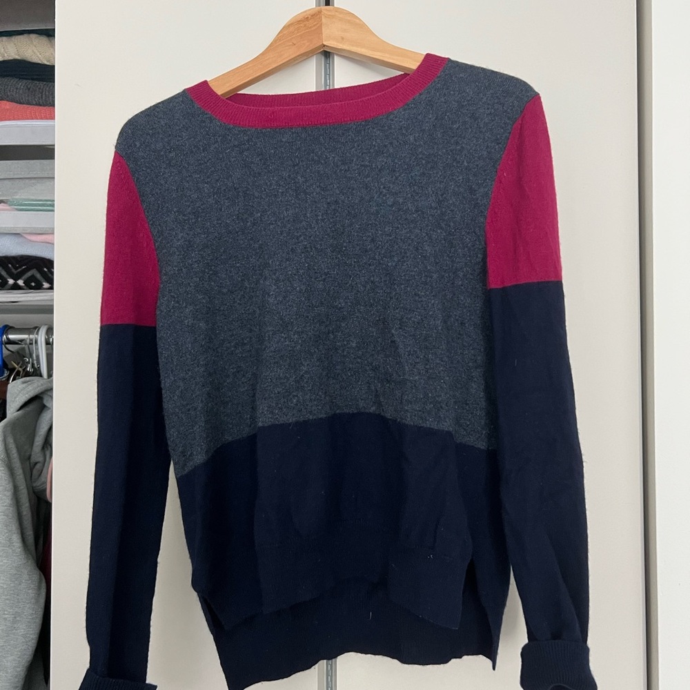 Aqua cashmere sweater